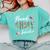 Proud Army Godmother Army Graduation Godmother US Army Comfort Colors Sweatshirt Chalky Mint