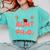 Proud Aunt Of An Amazing PhD Graduate Family Graduation Comfort Colors Sweatshirt Chalky Mint