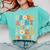 Proud Aunt Of A Class Of 2023 Graduated Graduation Women Comfort Colors Sweatshirt Chalky Mint