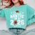 Proud Auntie Of A 2026 Senior Football Graduation Family Comfort Colors Sweatshirt Chalky Mint
