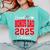 Proud Bonus Dad Of a Class Of 2025 Graduate Graduation Comfort Colors Sweatshirt Chalky Mint