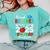 Proud Brother Of a 2025 Preschool Graduate Graduation Comfort Colors Sweatshirt Chalky Mint