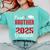 Proud Brother Of A Class Of 2025 Graduate Senior Graduation Comfort Colors Sweatshirt Chalky Mint