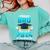 Proud Brother Of Two 2024 Graduates Twin Family Graduation Comfort Colors Sweatshirt Chalky Mint