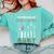 Proud Coast Guard Aunt US Coast Guard Graduation Aunt Comfort Colors Sweatshirt Chalky Mint