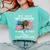 Proud Coast Guard Dad Coast Guard Graduation Dad Comfort Colors Sweatshirt Chalky Mint