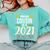 Proud Cousin Of A 2021 Graduate Graduation Clothes MBA PhD Comfort Colors Sweatshirt Chalky Mint