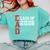 Proud Dad Of A 2026 Graduate Grad Senior Father Graduation Comfort Colors Sweatshirt Chalky Mint