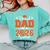 Proud Dad Of A 2026 Senior Basketball Graduation Family Comfort Colors Sweatshirt Chalky Mint