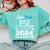 Proud DAD Of A 5th Grade Graduate 2024 Elementary Graduation Comfort Colors Sweatshirt Chalky Mint