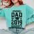 Proud Dad Of A Class 2019 Graduate T Shirt Graduation Comfort Colors Sweatshirt Chalky Mint