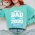 Proud Dad Of A Class Of 2020 Graduate TShirt Graduation Comfort Colors Sweatshirt Chalky Mint