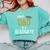 Proud Dad Of A Class Of 2021 Graduate Graduation Comfort Colors Sweatshirt Chalky Mint