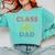 Proud Dad Of A Class Of 2027 Graduate Senior Graduation Comfort Colors Sweatshirt Chalky Mint
