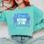 Proud Dad Of Two 2019 Graduates Twin Papa Graduation Comfort Colors Sweatshirt Chalky Mint