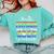 Proud Father Of 2023 Graduate Class 2023 Graduation Family Comfort Colors Sweatshirt Chalky Mint