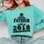 Proud Father Of A Class Of 2018 Graduate Tee Graduation Z1 Comfort Colors Sweatshirt Chalky Mint