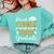 Proud Fiance Of A 2025 Graduate Fiance Graduation 2025 Senio Comfort Colors Sweatshirt Chalky Mint
