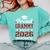 Proud Grammy Of A 2026 Graduate Class Of Graduation Comfort Colors Sweatshirt Chalky Mint