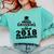 Proud Grandma Of A Class Of 2018 Tee Graduate Graduation Z1 Comfort Colors Sweatshirt Chalky Mint