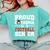 Proud Grandma Of a Football Senior 2026 Graduation Comfort Colors Sweatshirt Chalky Mint