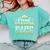 Proud Grandpa Of a 2024 Graduate Senior Graduation Men Comfort Colors Sweatshirt Chalky Mint