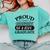 Proud Grandparent Of A Class Of 2024 Graduate Graduation Comfort Colors Sweatshirt Chalky Mint