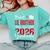Proud Lil Brother Of a Class Of 2026 Graduate For Graduation Comfort Colors Sweatshirt Chalky Mint