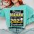 Proud Mamaw Of 2023 Graduate Class 2023 Graduation Family Comfort Colors Sweatshirt Chalky Mint