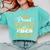 Proud Memaw Of a Class Of 2026 Graduate Senior Graduation Comfort Colors Sweatshirt Chalky Mint