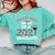 Proud Mom Of A 2021 Graduate Leopard Print Graduation Mama Comfort Colors Sweatshirt Chalky Mint