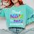 Proud Mom Of a 2022 Graduate Matching Tie Dye Graduation Comfort Colors Sweatshirt Chalky Mint