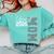 Proud Mom Of A 2026 Graduate Grad Senior Mother Graduation Comfort Colors Sweatshirt Chalky Mint