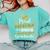 Proud Mom Of 5th Grade Graduate 2025 Elementary Graduation Comfort Colors Sweatshirt Chalky Mint