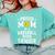Proud Mom Of Baseball Senior 2026 Graduation Comfort Colors Sweatshirt Chalky Mint