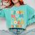 Proud Mom Of A Class Of 2023 Graduated Graduation Women Comfort Colors Sweatshirt Chalky Mint