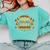 Proud Mom Graduation Of 8th Grade Graduate Comfort Colors Sweatshirt Chalky Mint