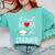 Proud Mom Of A High School Graduation Senior Mom Shirt Comfort Colors Sweatshirt Chalky Mint