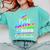 Proud Mom Of Kindergarten Graduate 2025 Graduation Mom Comfort Colors Sweatshirt Chalky Mint