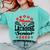 Proud Mom Of a Lacrosse Senior 2022 Graduation Comfort Colors Sweatshirt Chalky Mint