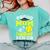 Proud Mom Of a Softball Senior Class Of 2025 Graduation Comfort Colors Sweatshirt Chalky Mint