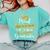 Proud Mom Of Two 2024 Graduate Class 2024 Graduation Family Comfort Colors Sweatshirt Chalky Mint