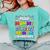 Proud MOMMY Of a 2025 PRE-K Graduate -Graduation Comfort Colors Sweatshirt Chalky Mint