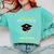 Proud Mother The Class Of 2018 Graduate Graduation Shirt S3 Comfort Colors Sweatshirt Chalky Mint