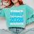 Proud Myself Of A Class Of 2026 Graduate Senior Graduation Comfort Colors Sweatshirt Chalky Mint