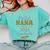 Proud Nana Of a 2025 Graduate Senior Graduation Women Premium Tri-Blend Comfort Colors Sweatshirt Chalky Mint