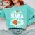 Proud Nana Of A 2026 Senior Basketball Graduation Comfort Colors Sweatshirt Chalky Mint