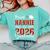 Proud Nannie Of A Class Of 2026 Graduate Senior Graduation Comfort Colors Sweatshirt Chalky Mint