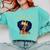 Proud Queen PhD Doctorate Degree Graduation T-Shirt Comfort Colors Sweatshirt Chalky Mint