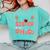 Proud Sister Of An Amazing PhD Graduate Family Graduation Comfort Colors Sweatshirt Chalky Mint